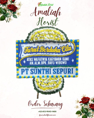 Papan Bunga Duka di Pelayang Raya