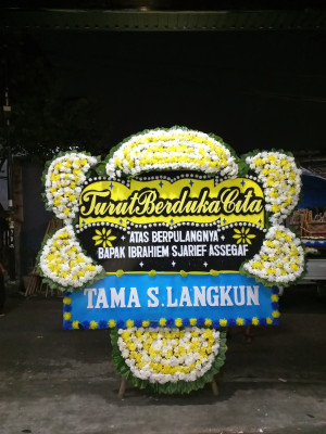 Papan Bunga Duka di Pelayang Raya