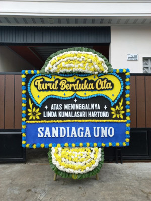 Papan Bunga Duka di Pelayang Raya